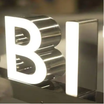 Acrylic Advertising Logo