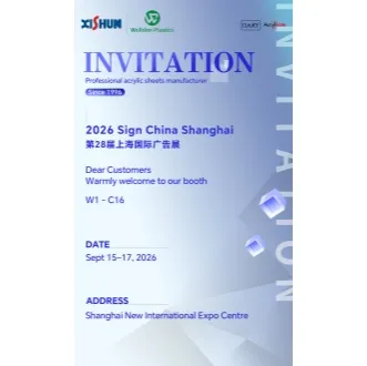 Welldon Plastics Exhibits at SIGN CHINA 2026 in Shanghai